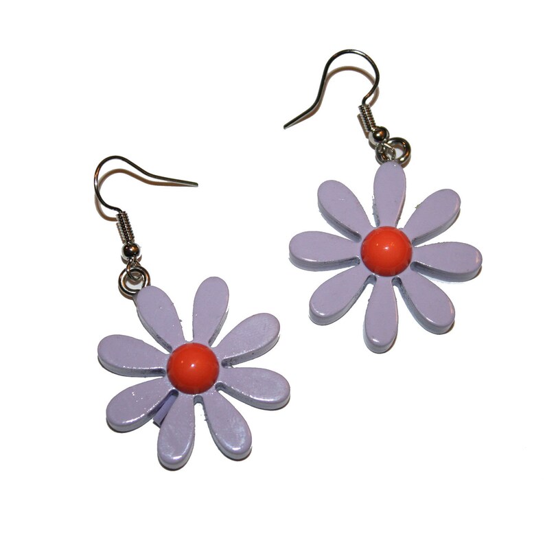90s Inspired Daisy Earrings mod vintage inspired mod daisy Etsy