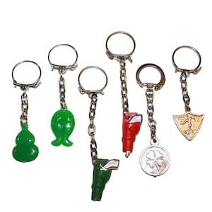 Vintage 50s Dime Store Keychains - choose your keychain - vintage kitsch collectible dime store keychain key ring