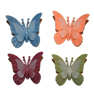 70er Jahre Vintage Schmetterling Brosche - seltene einzigartige vintage Schmetterling Brosche Pin-Clip