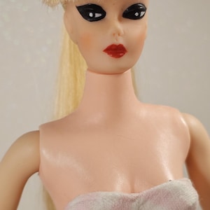 Custom OOAK Eegee Babette Doll: Repainted Face, Rerooted Hair, Vintage Fashion Doll