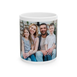 Custom Ceramic Mug, Personalized Coffee Cup, Tea Mug, Birthday Gift, Office Desk Decor, Kitchen Accessories