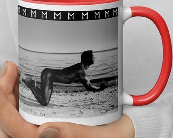 SOUL ON WHEELS Art Mug with exclusive limited edition fine art photography by Rossano B. Maniscalchi – Artistic Beach Scene