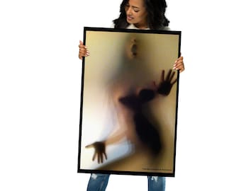 THROUGH THE GLASS – exclusive limited edition fine art photography by Rossano B. Maniscalchi – Museum-Quality Emotional Surreal Silhouette