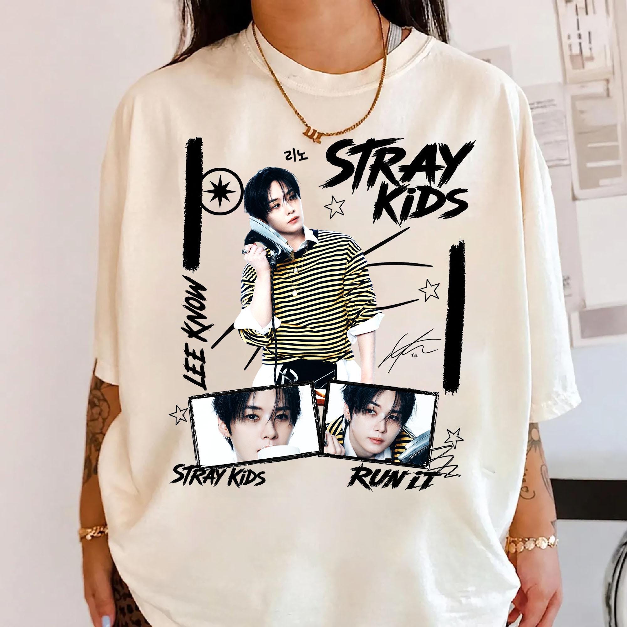 Stray Kids Run It Shirt - Etsy UK