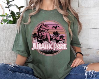 Jurassic Park Vintage PNG, Jurassic World PNG, Clipart di dinosauri giurassici, Jurassic Bleached Park PNG, Summer Island of Adventure PNG