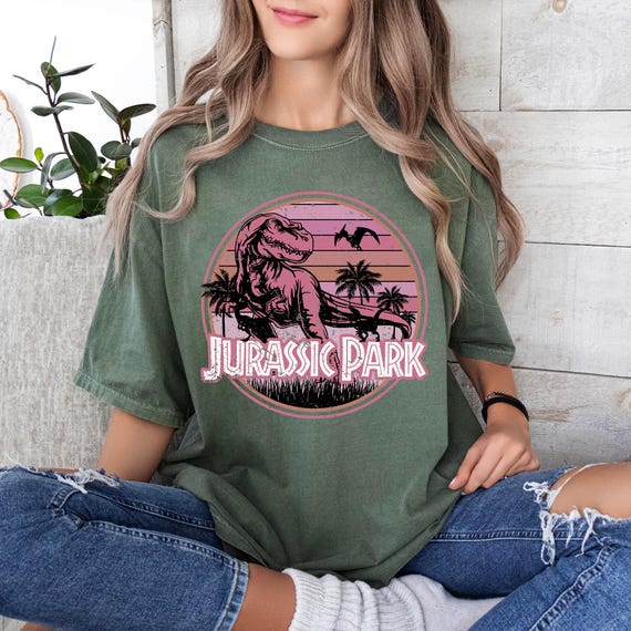 Vintage Jurassic Park Png, Jurassic World Png, Jurassic Dinosaur Clipart, Jurassic Bleached Park Png, Summer Island of Adventure Png