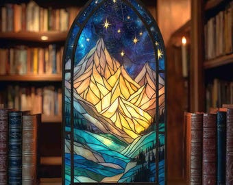 Łapacz słońca Velaris Acotar Book Nook Candle Holder, Fantasy Book Nook dla Bookaholic, Prezent na półkę na książki, Prezent dla miłośników książek, Dekoracja biblioteki