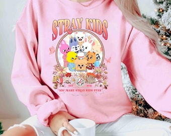 Chemise personnage Stray Kids Skzoo, t-shirt membre Skzoo, chemise Stray Kids World Tour 2025, chemise Stray Kids Kpop, Stray Kids Hyunjin, Felix, Han