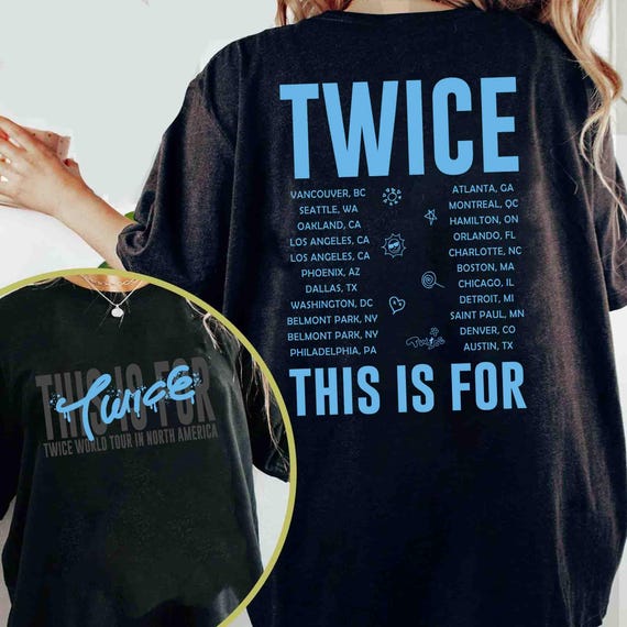 Twice This is for World Tour Part 2 Shirt, Twice Kpop Shirt, Twice