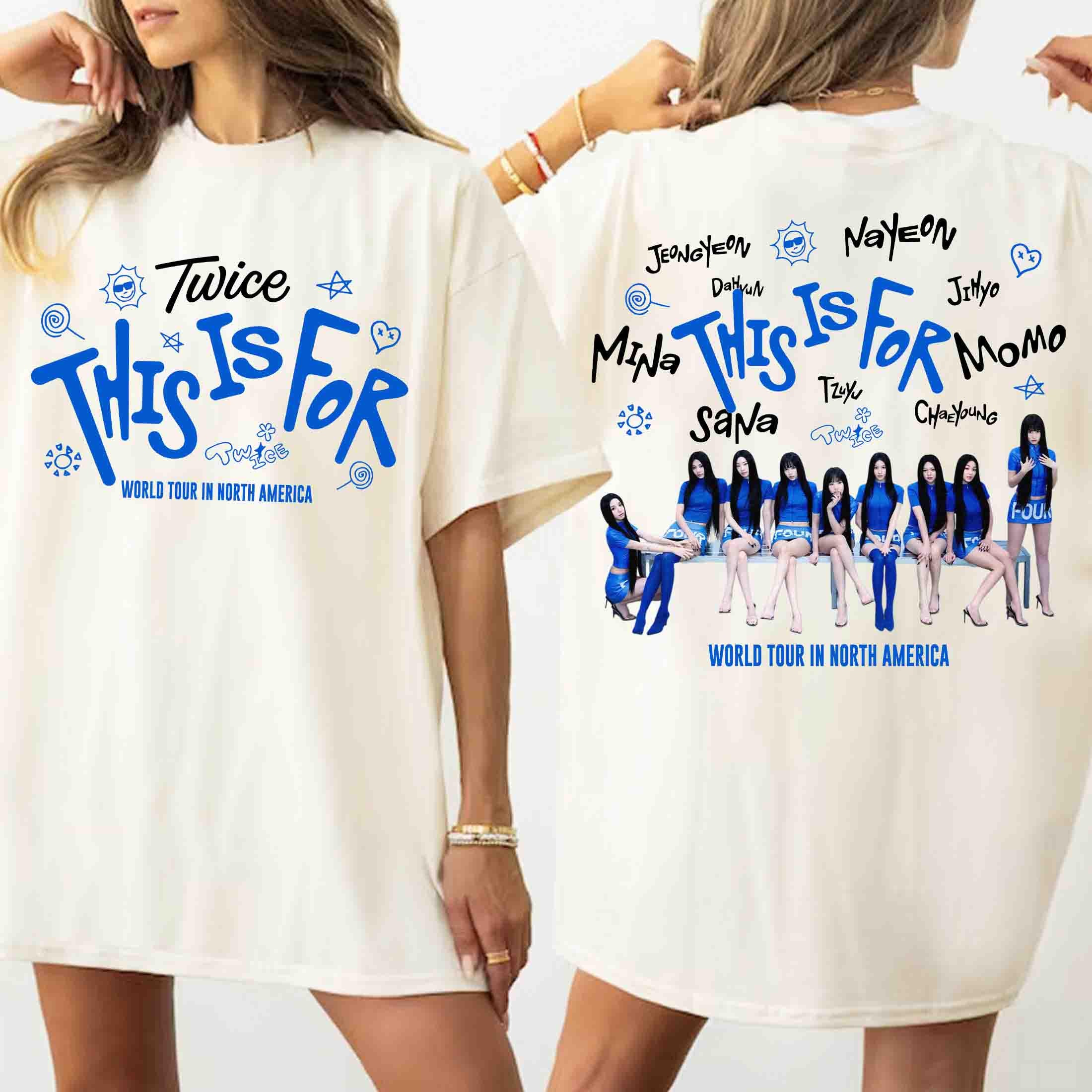 Twice concert shirt - Etsy 日本