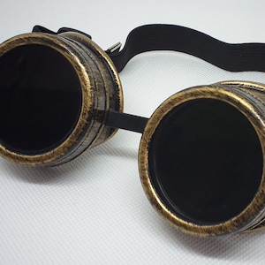 Non-Spiked Raver/Steampunk/Cyber Goth Goggles