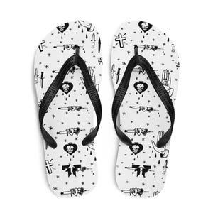 Flip-Flops- Daggers & crosses