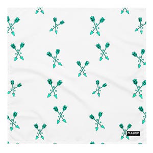 All-over print bandana- Arrow Code