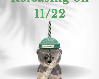 Starbucks 2025 Bearista Bear Tumbler | 20oz Holiday Collectible