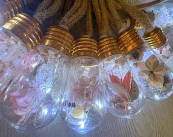 Guirlande lumineuse  florale