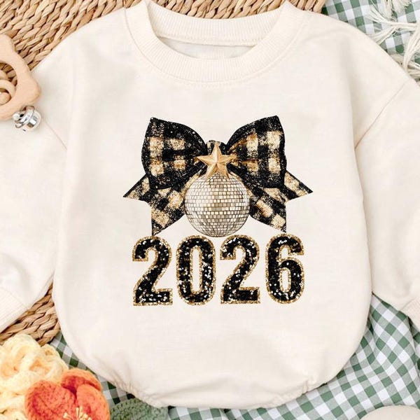 Applique Happy New Year Romper