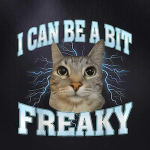 I Can Be A Bit Funny Cat Meme Internet Memes Joke Png, Digital Download