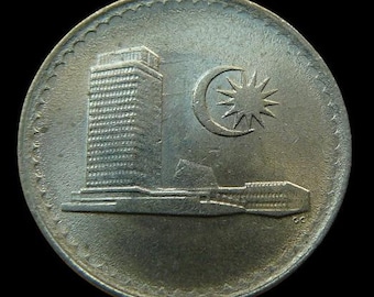 1973年マレーシア20セン硬貨 - Etsy 日本