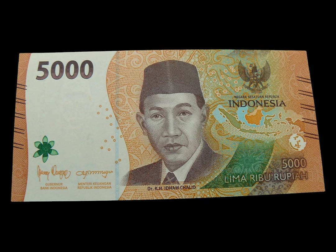 インドネシアのヴィンテージ紙幣 1000、2000、5000ルピー - Etsy 日本