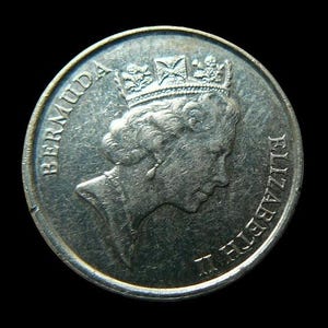 Vintage Coin 1984 Bermuda 10 Cents