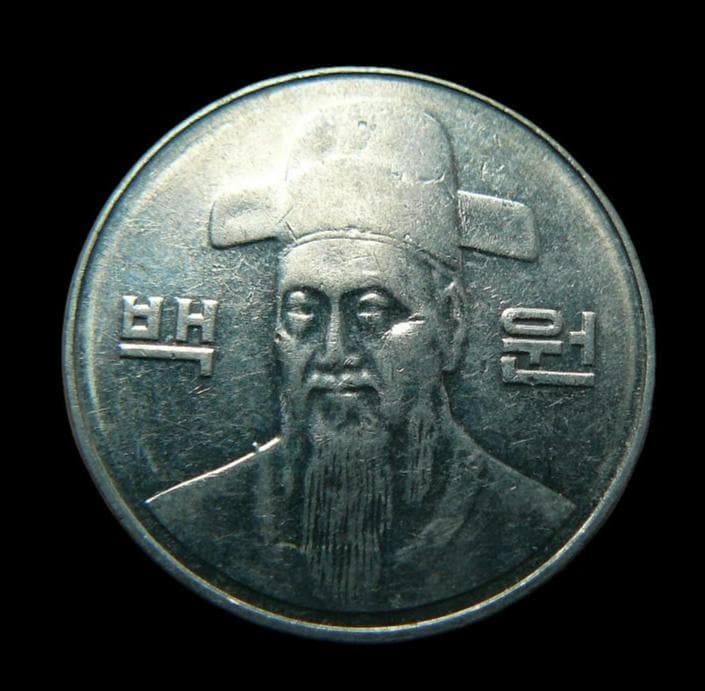 100 korean coin - Etsy 日本