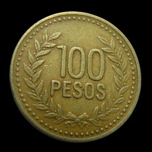 Coin Colombia 100 pesos 1994