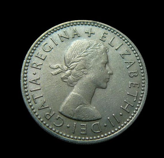 イギリス エリザベス女王 貨幣 1953～1967,70　全揃い 125 枚 コイン1.6シリング。 1953年、1955年 イギリス エリザベス女王 - Etsy 日本