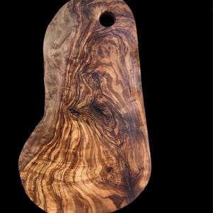 Solid Olive Wood Serving / Cutting Board – 13*6,3 inch (Small Size)