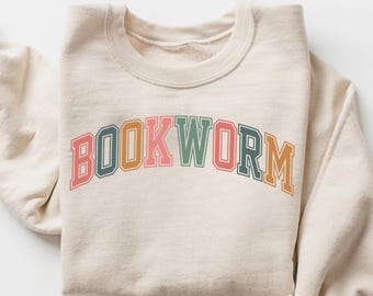 Bookworm Sweatshirt, Cute Teacher Books Lover Sweatshirt, ESL Teacher Sweatshirt, Teacher Reading Sweatshirt, Group Teacher Shirt
