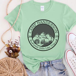 Camping Lake Trip Shirts for Family Friends. T-Shirt Camp T Shirt Tee Matching Men Kids Women Boys Girls Baby Personalized Custom 2025