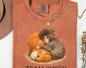 Team Punch Comfort Colors® T-Shirt, Baby Monkey Punch Shirt