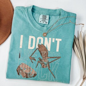Comfort Colors® Marcus The Worm Shirt | I Don't Like This Rock Shirt | Marcus The Worm Meme T-shirt | Funny Meme Shirts | Brain Rot Shirts image 7