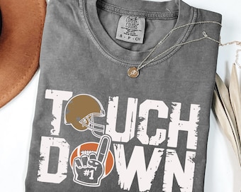 Komfortfarben Football Season Tee: Retro Game Day Shirt