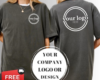 ビジネスロゴシャツ、パーソナライズされた会社Tシャツ、カスタムロゴシャツ、会社ロゴシャツ、カスタマイズ可能なブランドシャツ、快適な色