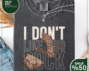 Camiseta Comfort Colors® Marcus el Gusano / Camiseta "No me gusta esta roca" / Camiseta con el meme de Marcus el Gusano / Camisetas con memes divertidos / Camisetas de Brain Rot