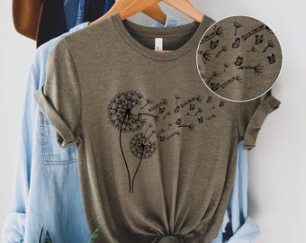 Floral Anti Trump T-Shirt: Resist, Protest, Activism