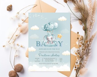 Editable Baby Shower Planner: Canva Template, Instant Download