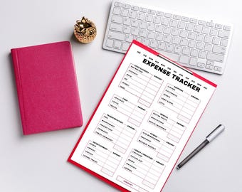 Modèle de suivi des dépenses modifiable : Canva Financial Planner (téléchargement numérique)