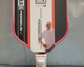 JOOLA Perseus V Pro 16mm Pickleball Paddle | Carbon Fiber Performance Paddle | Spin Control Racket | Lightweight Sports Gift
