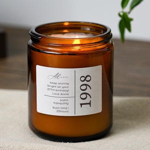 Candela personalizzata, regalo candela personalizzato, regalo divertente, regalo di compleanno divertente personalizzato, candela con definizione del nome, candela con nome, regalo personalizzato