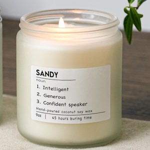 Candela profumata di soia personalizzata Last Nerve, candele divertenti, regalo per amici, regalo personalizzato, regalo personalizzato per il migliore amico, regalo per lei, regalo per lui