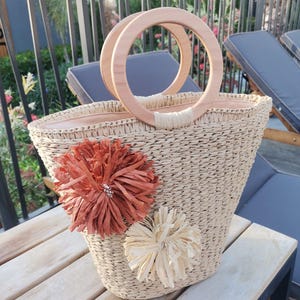 Bolsa de verão de palha, vime natural moderno feito à mão, bolsa clutch feminina, bolsa de palha de ráfia, bolsa de ráfia de crochê