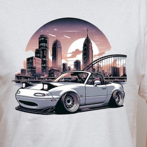Mazda MX-5 Miata NA T-Shirt, Car Enthusiast Tee, Sports Car Apparel, Classic Miata Shirt, Gifts for Car Lovers , Miata NA T-Shirt