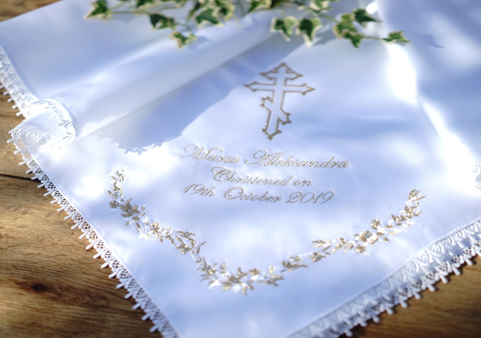 Baby Baptizm Christening Blanket ORTHODOX CHURCH Greek Russian | Etsy