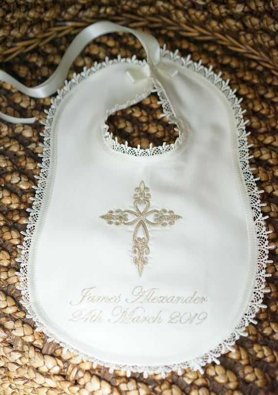 personalised christening bibs ireland