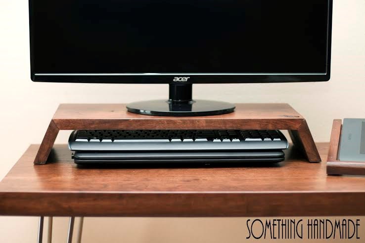 Monitor sale stand oak