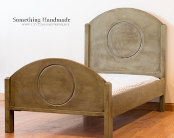 Toddler bed  handmade  you choose color and finish  antiqued, distressed