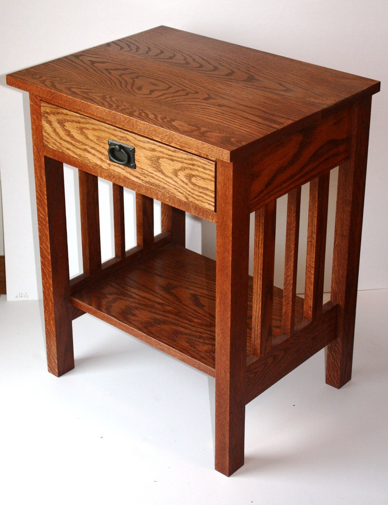 mission-crafstman end table or night stand image 1