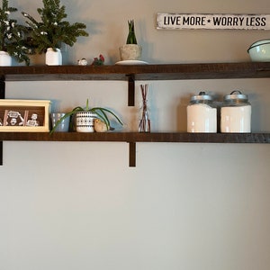 Rustic reclaimed barn wood shelves/wall shelf&#39;s reclaimed Barn Wood  1800 s rustic  industrial metal brackets