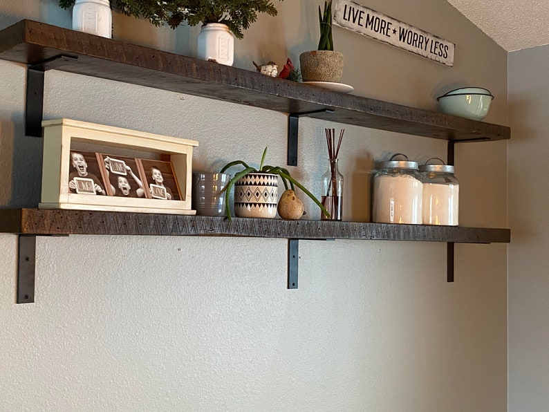 Rustic Reclaimed Barn Wood Shelves/wall Shelf's Reclaimed Etsy New
